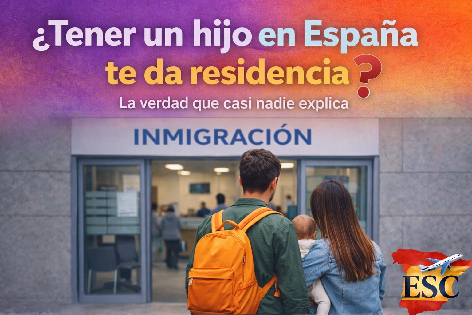 👶¿Tener un hijo en España te da la residencia?