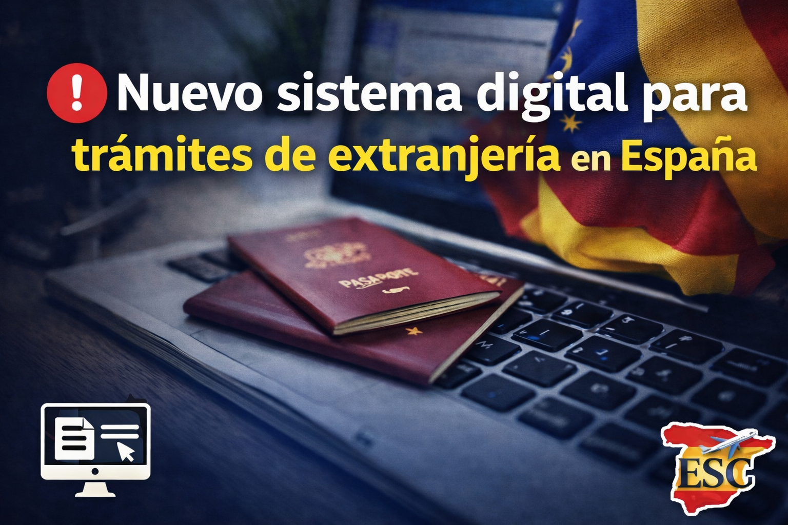 España crea un nuevo sistema digital para trámites de extranjería