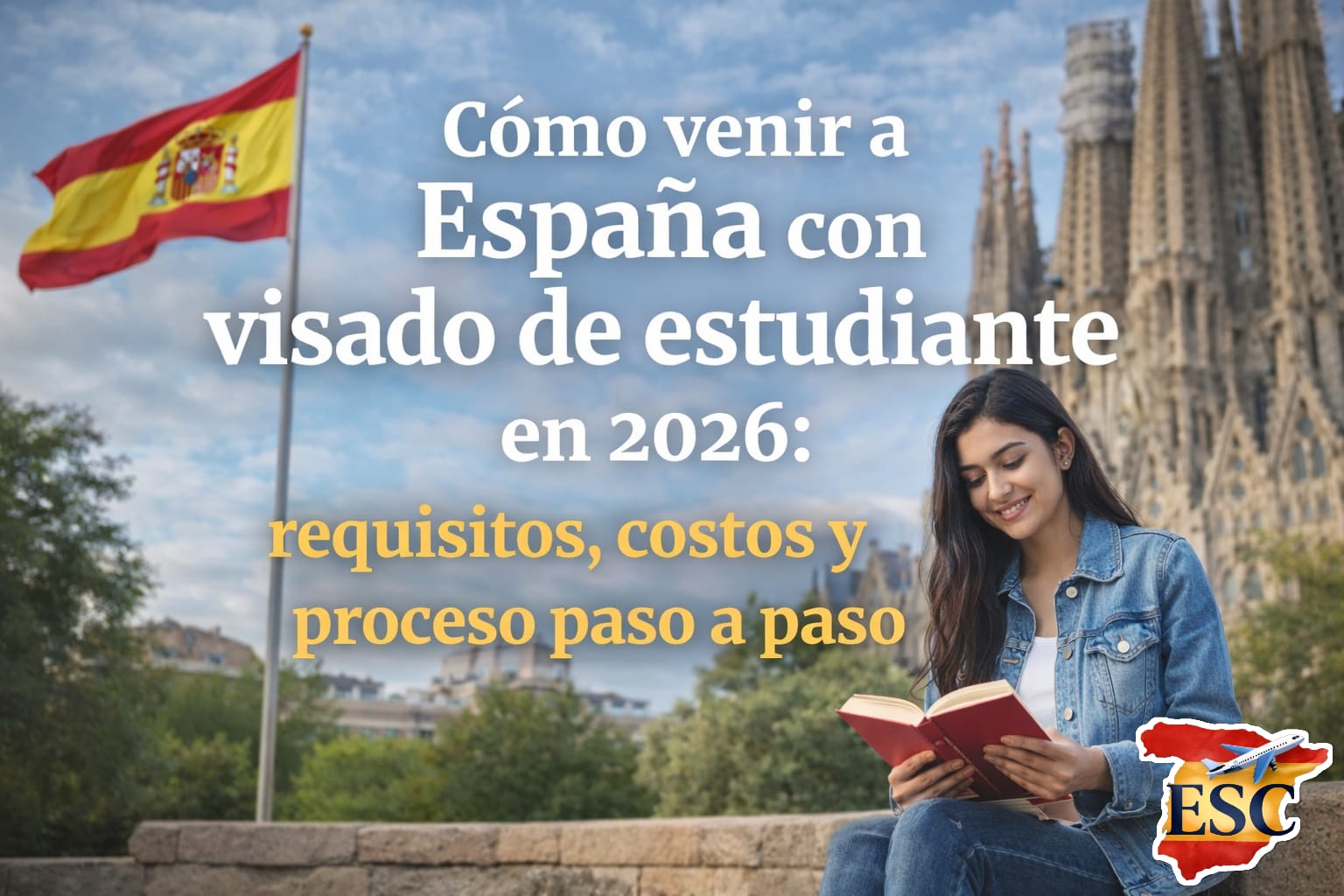 Visado de estudiante en España en 2026: requisitos, costos y proceso paso a paso