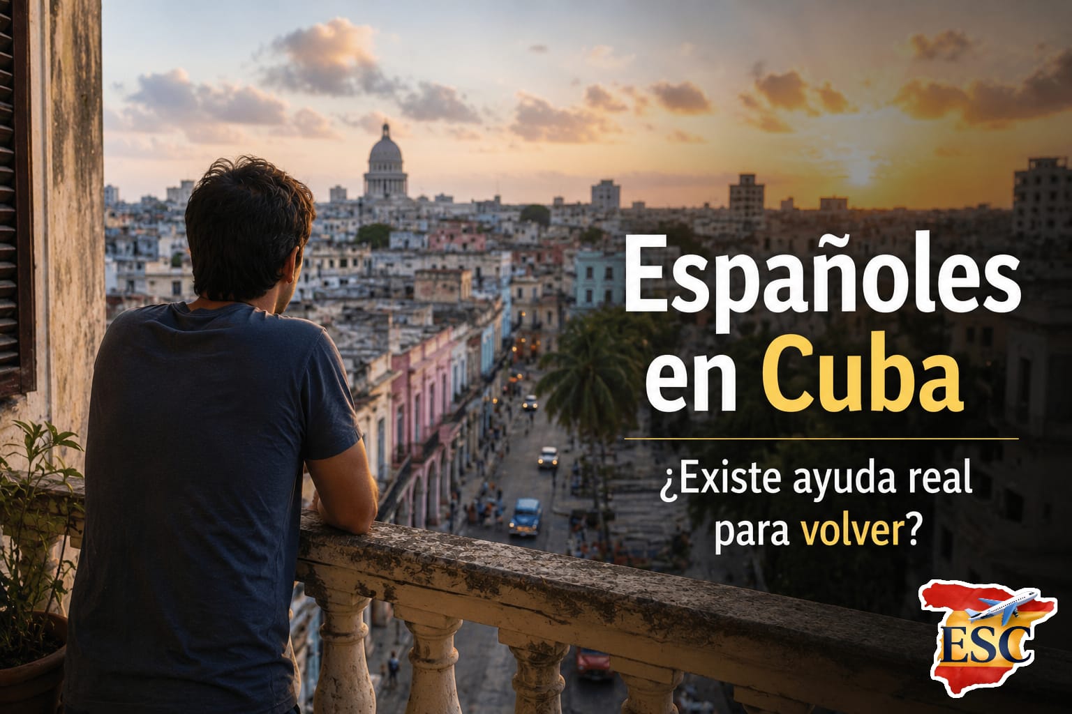 Españoles en Cuba sin recursos: ¿existe ayuda real para volver a España?