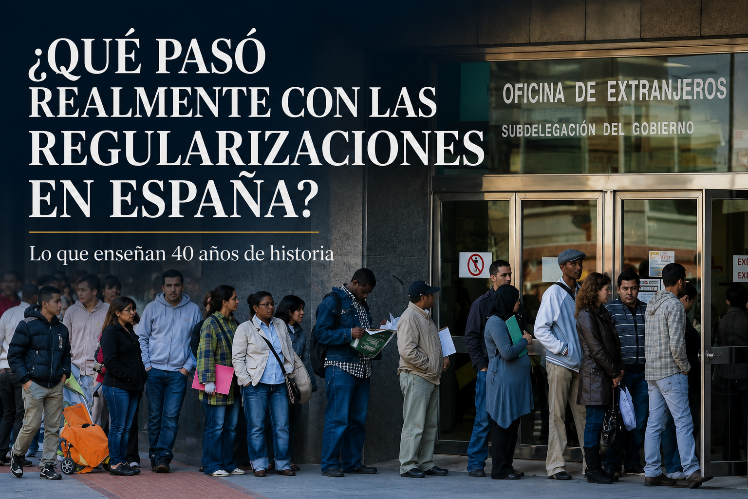 REGULARIZACIONES EXTRAORDINARIAS DE INMIGRANTES EN ESPAÑA: QUÉ OCURRIÓ REALMENTE Y QUÉ ENSEÑAN PARA ENTENDER LA DE 2026