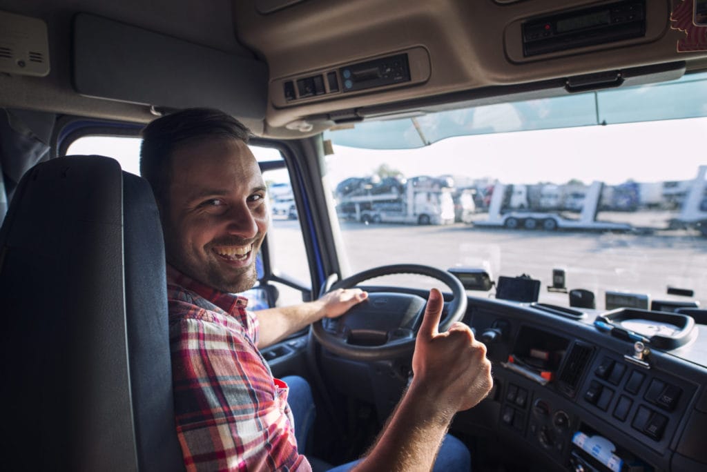 conductor de camion en España