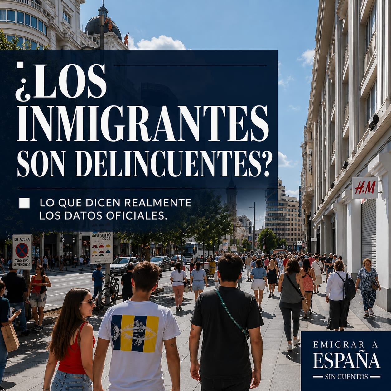 ¿ES CIERTO QUE LOS INMIGRANTES SON DELINCUENTES? Lo que dicen los datos oficiales